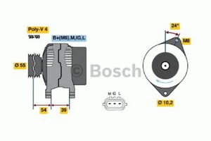 Фото Генератор Bosch 0 986 045 841