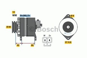 Фото Генератор Bosch 0 986 045 930