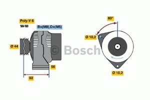 Фото Генератор Bosch 0 123 520 007