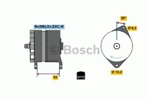 Фото Генератор Bosch 0 986 042 251