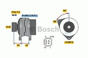 Фото Генератор Bosch 0 124 315 016