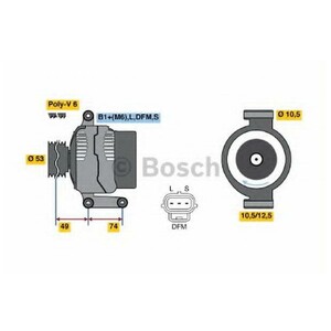 Фото Генератор Bosch 0 124 415 016