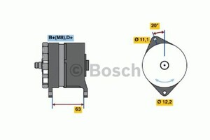 Фото Генератор Bosch 0 120 469 860