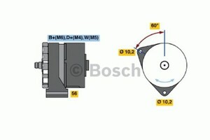 Фото Генератор Bosch 0 986 033 800