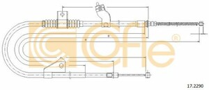 Фото Трос, паркувальна гальмівна система Cofle 172290