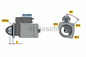 Фото Стартер Bosch 0 986 022 810