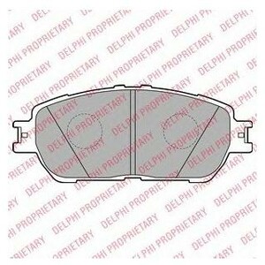 Фото DELPHI TOYOTA гальмівні колодки передн.Camry,Previa, Lexus ES 01- Delphi LP2132