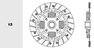 Фото Диск зчеплення Valeo PHC VW-07