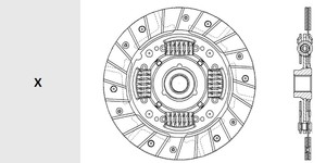 Фото Диск зчеплення Valeo PHC SK-01