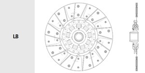 Фото Диск зчеплення Valeo PHC HN-22