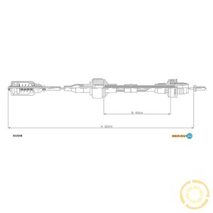 Фото Трос, керування зчепленням Adriauto 33.0158