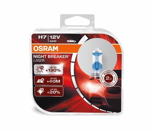 Фото Лампа розжарювання, основна фара Osram 64210 NBL DUOBOX